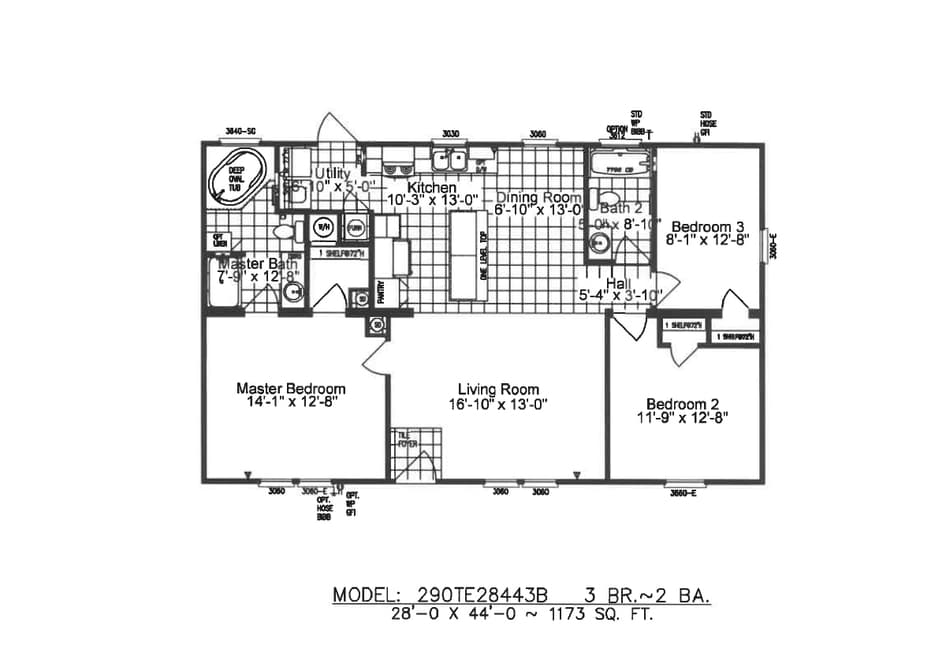 Mander 28443B